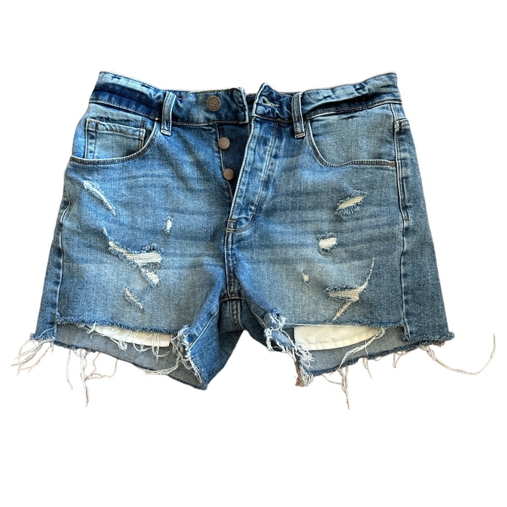 Treasure & Bond Jean Shorts Women Distressed Streetwear Urban Nordstrom Size 26